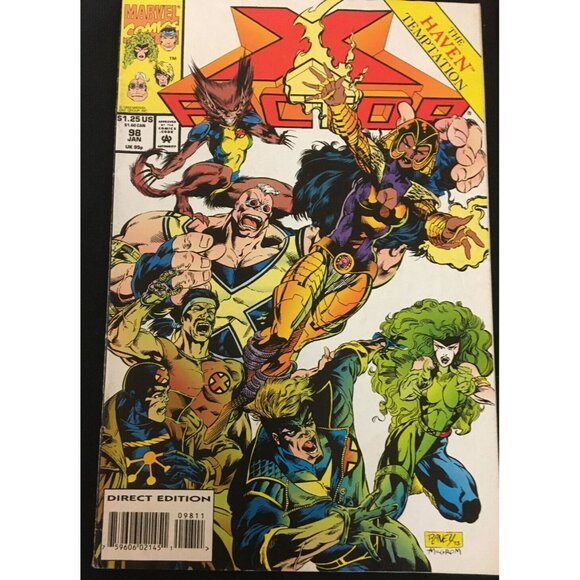 Marvel Comics Mixed Lot of 10- X Factor, Generation X & Generation Next Pub 1995 - Picture 6 of 12